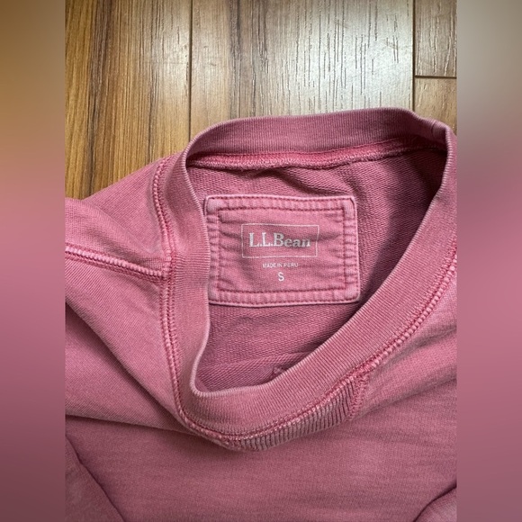 Small L.L. Bean Rose Pink Pullover - Picture 14 of 16